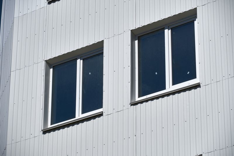 Flat Metal Siding Installation